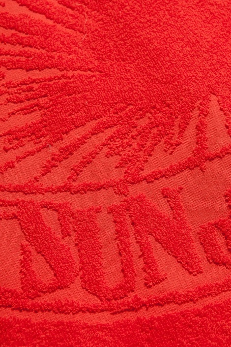 Just Orange Monochrome Beach Towel-Sun Of a Beach