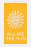 You Are The Sun Sunflower Beach Towel