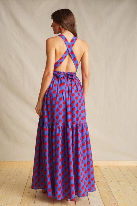 Red Apple Maxi Dress