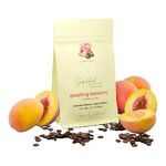 Dry body peeling coffee-peach  -100gr