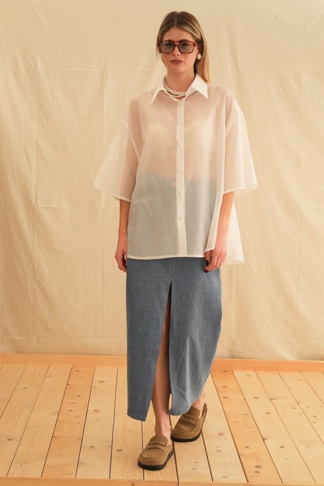 Ivory Silky Touch Shirt