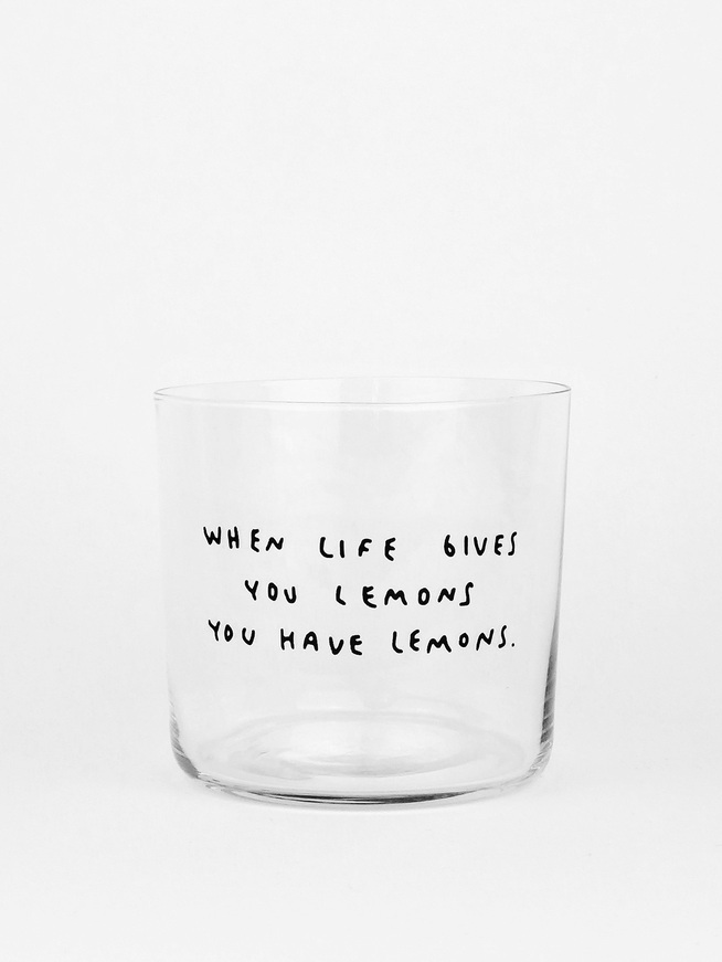 Κούπα when life gives you lemons 