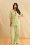 Mint Safari Blazer
