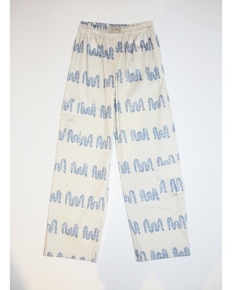 Pants logo blue 