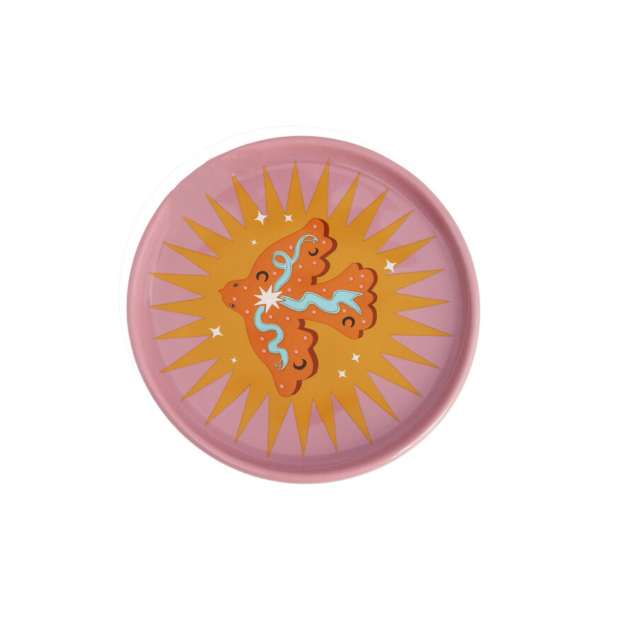 Small Plate Bird and Star