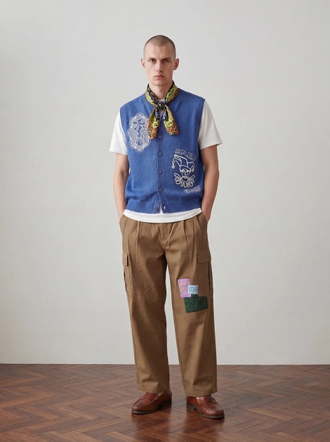 Doily Vest -Pas de Mer