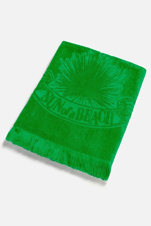 Wasabi Monochrome Beach Towel-Sun Of a Beach