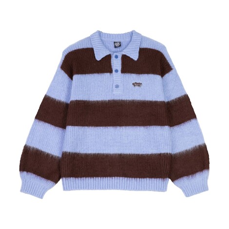 Groovy Stack Knit Polo -Santa Cruz 