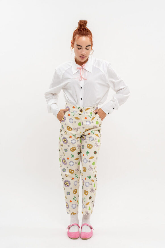 Cookies & bows cigaret trousers 