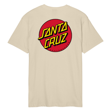 Classic dot chest t-shirt blond wood