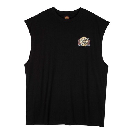 Guzman Dot Tank-Black