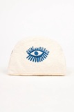 Ecru Small Luna Waterproof Pouch 