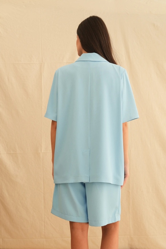 Azure Safari Blazer