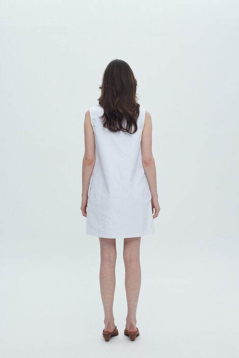 White sparkle dress