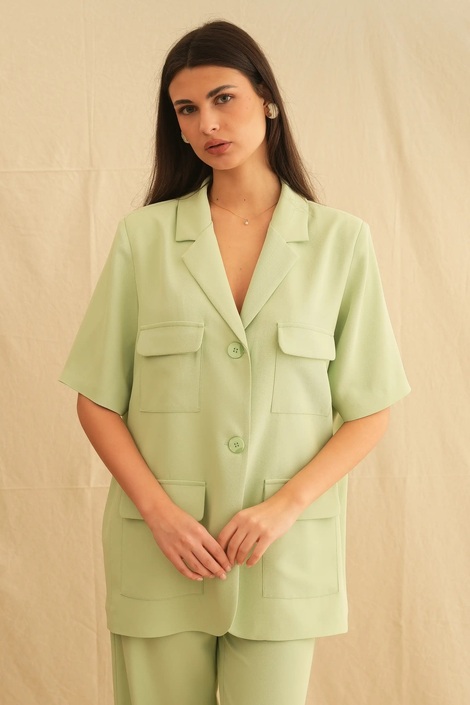 Mint Safari Blazer