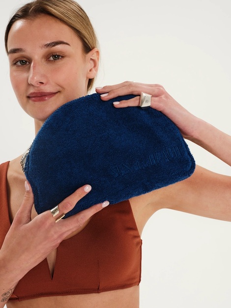 Deep Blue Small Luna Waterproof Pouch 