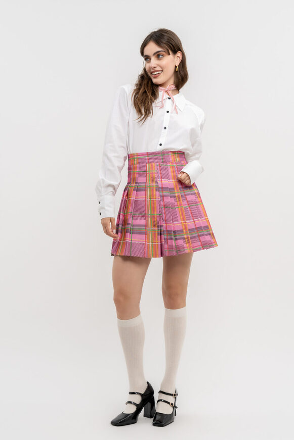 Pink soda mini skirt 