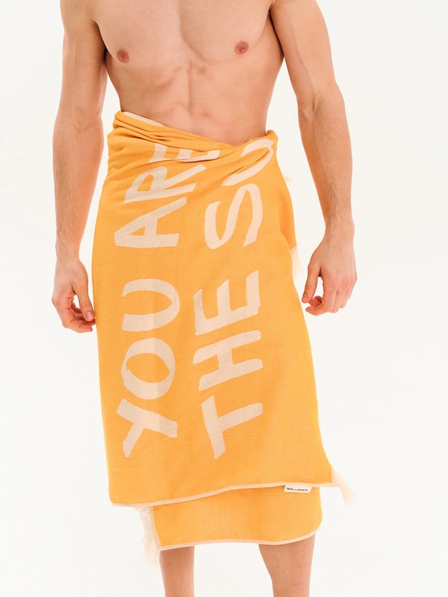 You Are The Sun Sunflower Beach Towel