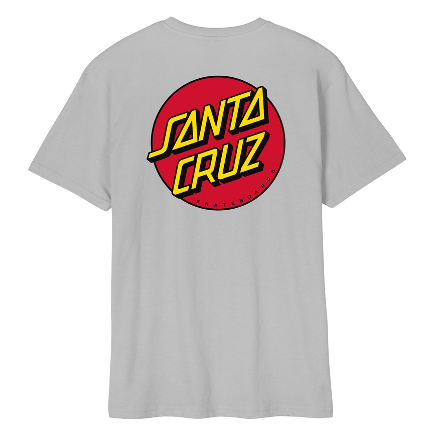 Classic Dot Chest T-shirt-Santa Cruz