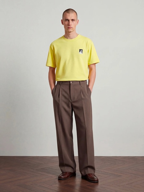 Internet Quotes T-Shirt yellow -Pas de Mer