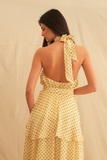 Maryline Dot Backless Top