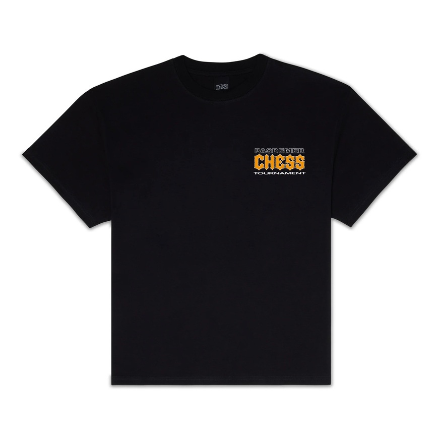 Chess T-Shirt black -Pas de Mer
