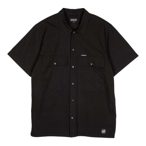 SS Service Shirt-Black Santa Cruz