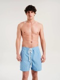 Bright Blue- Athletic Men's Swim Shorts 