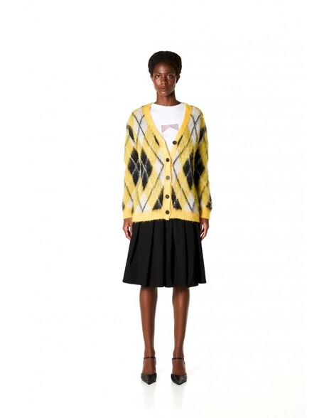 Cardigan yellow 
