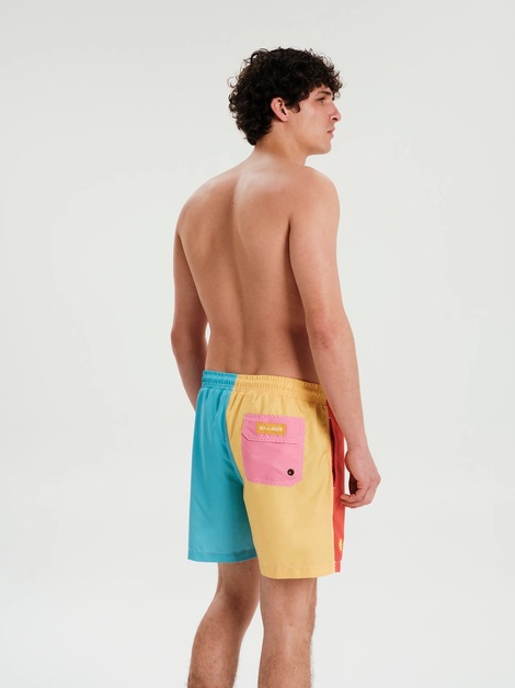 Multi Bubblegum Sun- Quick Dry Men's Swim Shorts