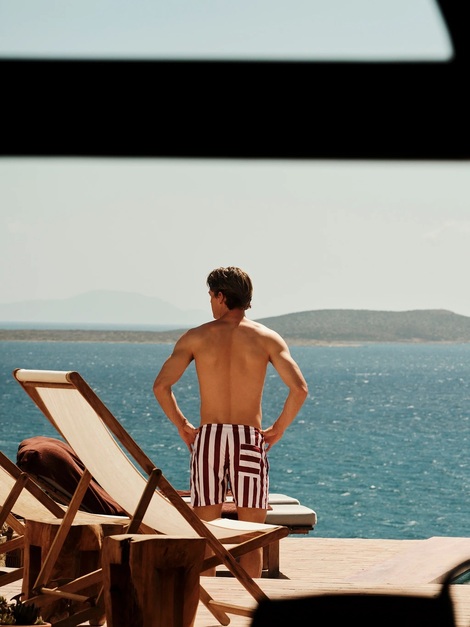 St Tropez Eye Men's Swim Shorts