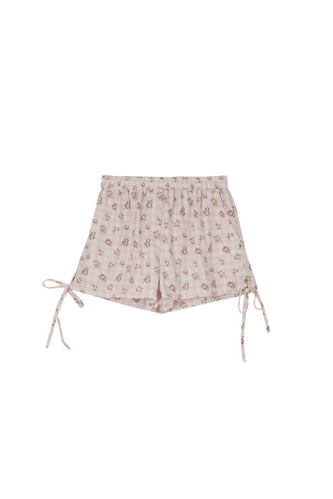Floral bow short