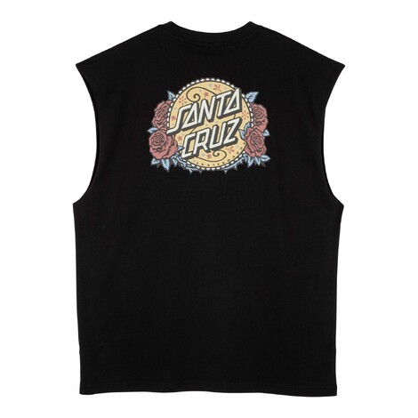 Guzman Dot Tank-Black