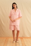 Baby Pink Safari Blazer 