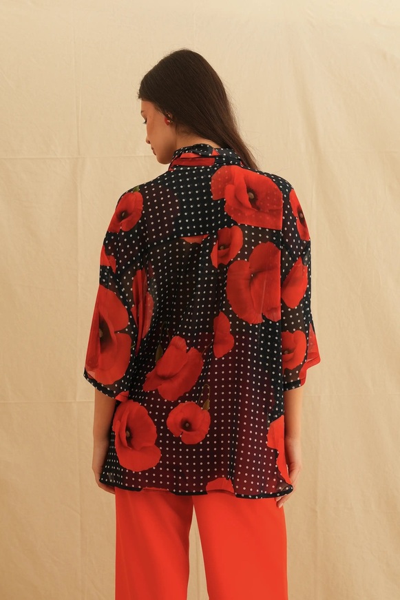 Tulip Affair Oversized Shirt 