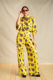 Yellow Dalia Classic Pants