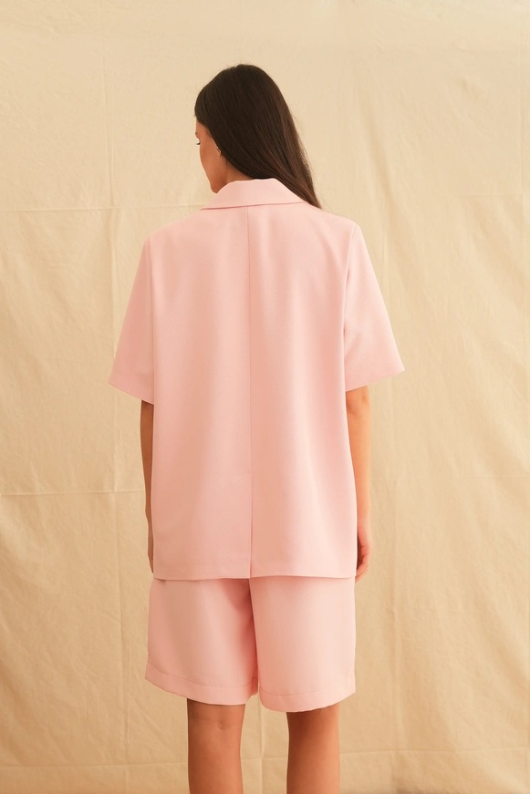 Baby Pink Safari Blazer 