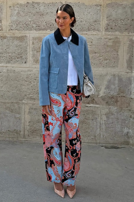 Paisley Barrel Jeans -Never Fully Dressed