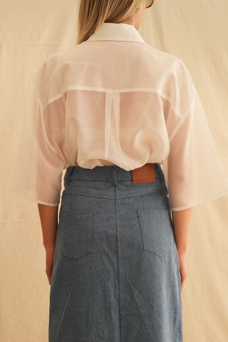 Ivory Silky Touch Shirt