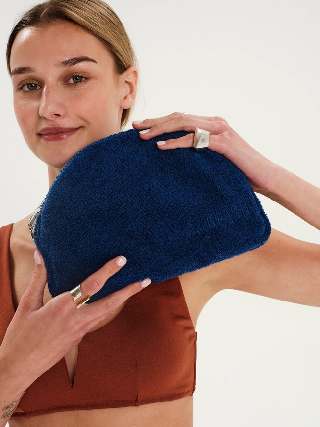 Deep Blue Small Luna Waterproof Pouch 