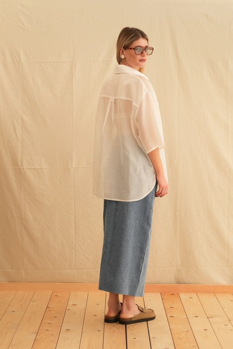 Ivory Silky Touch Shirt