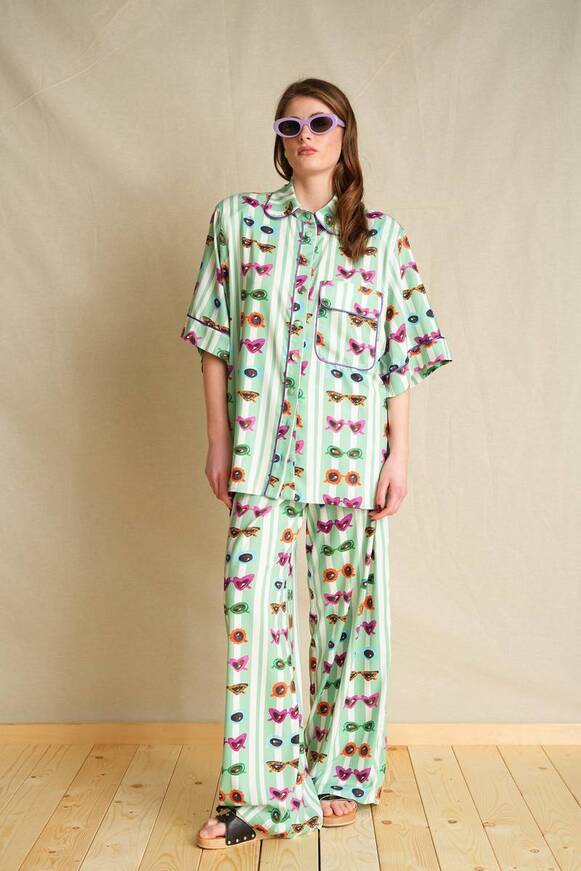 Retroholic Menta Classic Pants