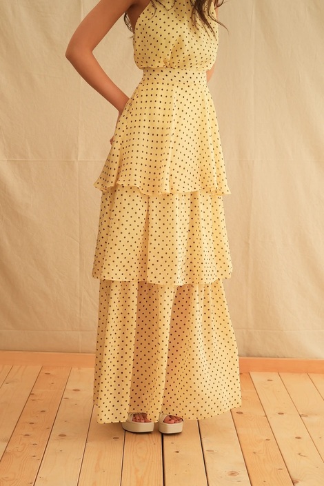 Maryline Dots Close Skirt