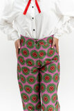 mini pink heart cigaret trousers 