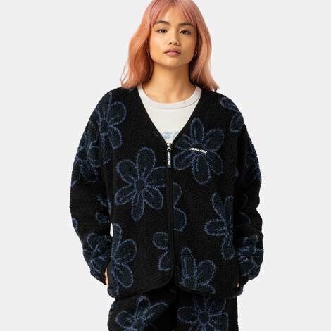 Homebody Jacket black daisy -Santa Cruz