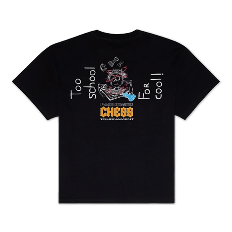 Chess T-Shirt black -Pas de Mer