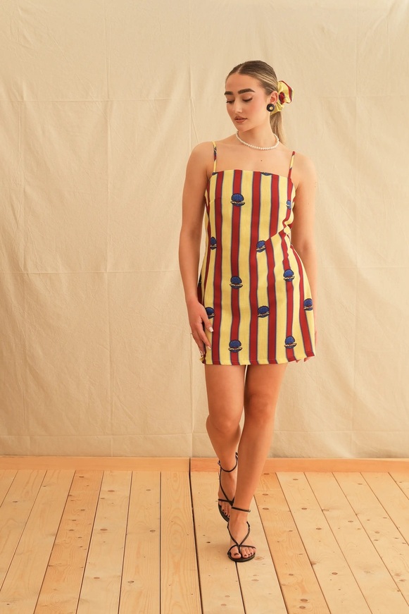 Scallop Mini Dress