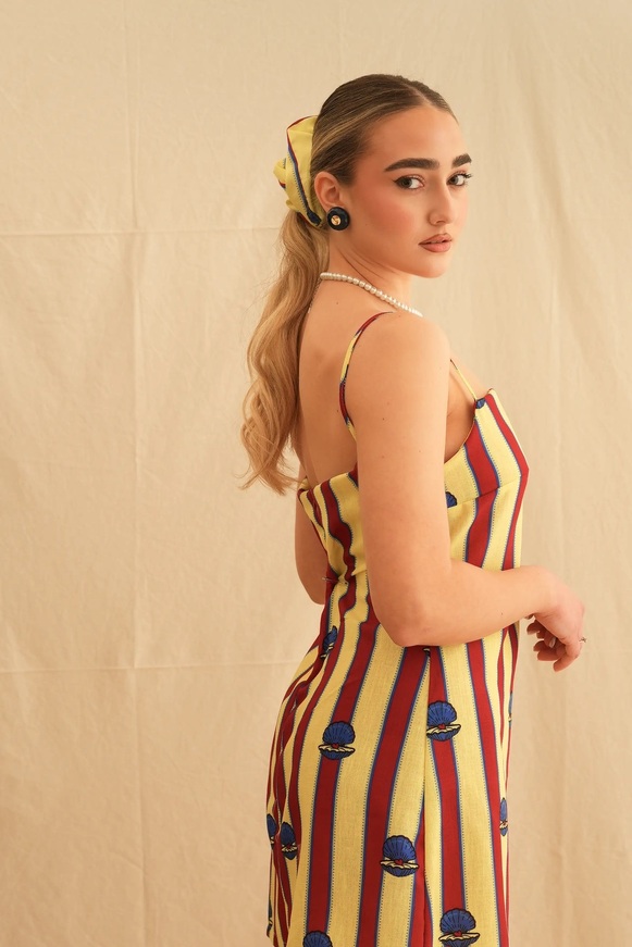 Scallop Mini Dress