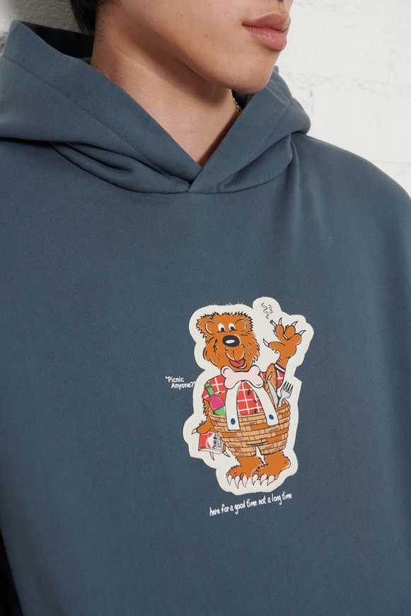 Not Long Time Hoody -Pas de Mer