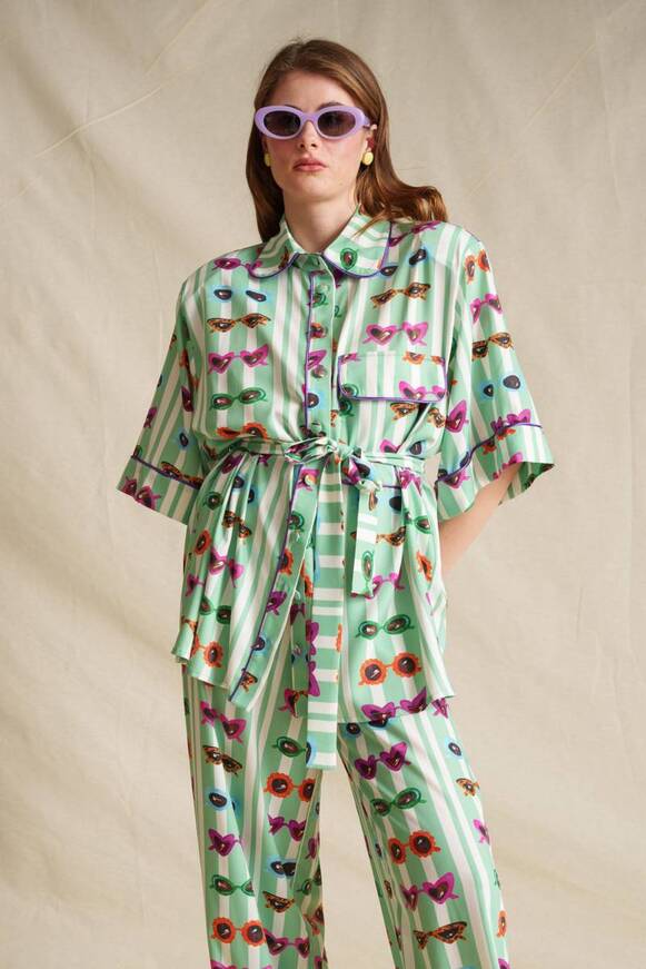 Retroholic Menta Short Sleeve Shirt